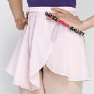 Chiffon Short Mock Wrap Ballet Dress Dance Skirt